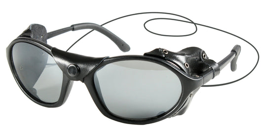 Rothco Glacier Sunglasses With Wind Guard - black