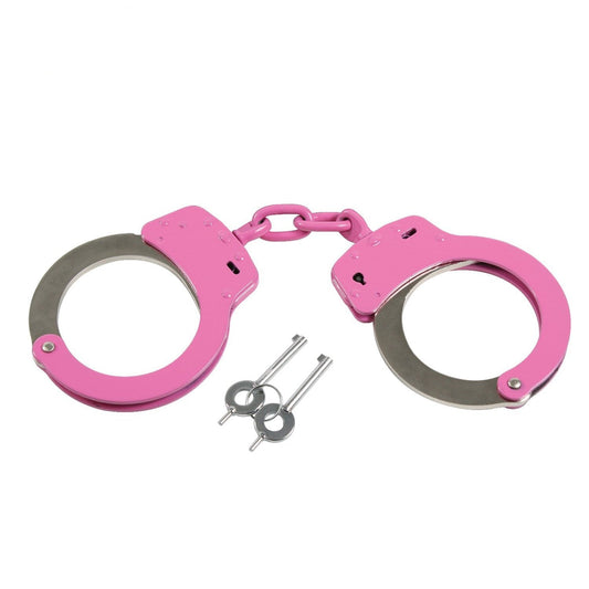 Rothco Pink Handcuffs With Belt Loop Pouch