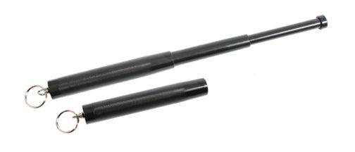 Rothco Expandable Baton With Keyring / Black - 12"
