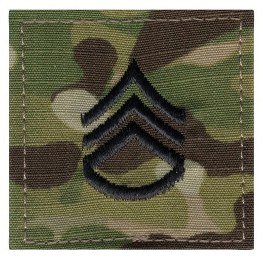 Rothco Official U.S. Made Embroidered Rank Insignia Staff Sergeant Patch