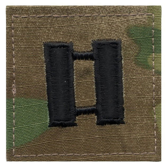 Rothco Official U.S. Made Embroidered Rank Insignia - Captain Insignia - OCP camo