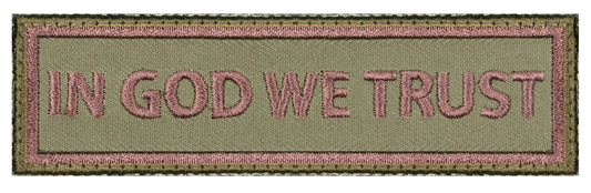 Rothco In God We Trust Morale Patch