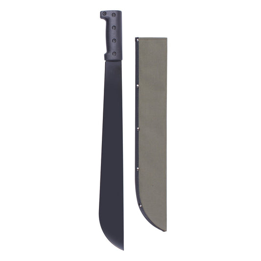 Rothco Bush Pro Steel Machete with Sheath