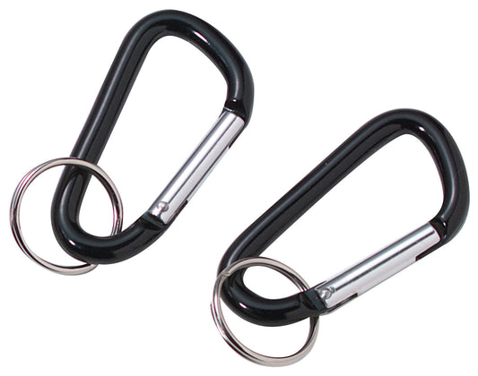 Rothco Accessory Carabiner with Key Ring: 2 pack