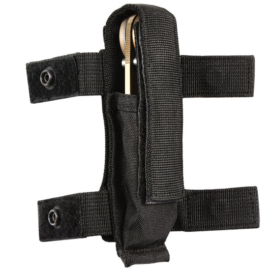 Rothco MOLLE Compatible Knife / Flashlight Sheath - black