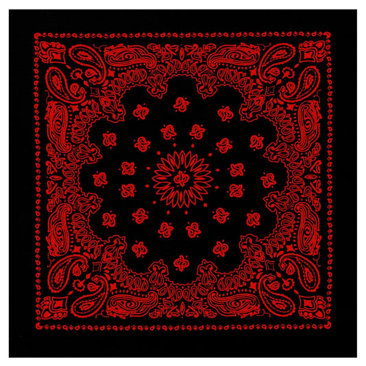 Rothco Trainmen Paisley Bandana - 22" X 22"