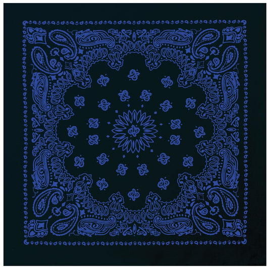 Rothco Trainmen Paisley Bandana – Extra-Large - 27” X 27"
