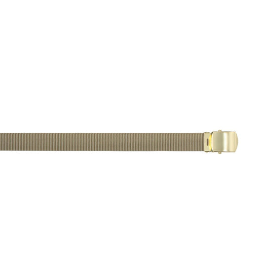 Rothco Web Belt With Gold Buckle