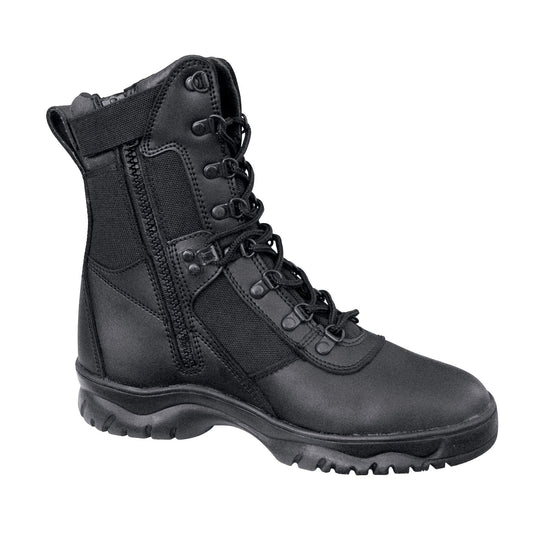 Rothco Forced Entry Tactical Boot With Side Zipper - 8 Inch