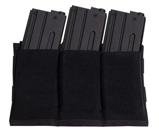Rothco Lightweight 3Mag Elastic Retention Pouch