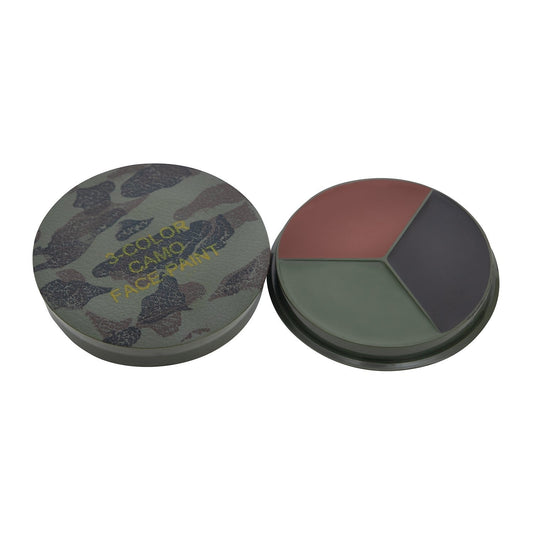 Rothco Round Camo Face Paint Compact - Woodland Camo