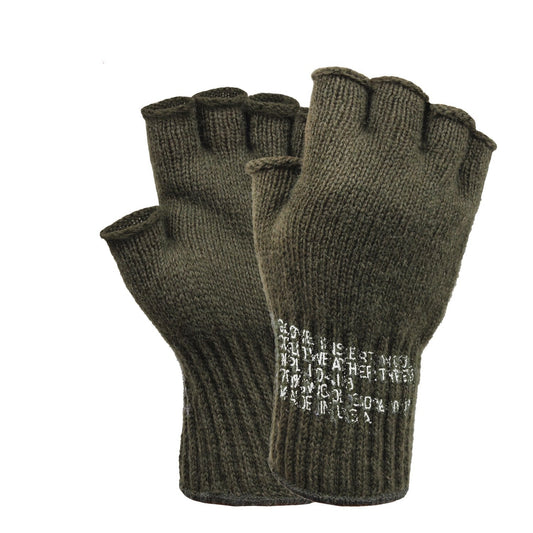 Rothco Fingerless Wool Gloves